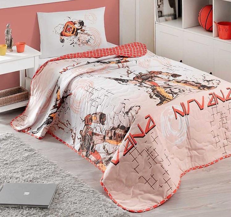 Покрывало стеганное с наволочкой Eponj Home Nirvana 160х220 Красный (2000022095310) Покрывало стеганное с наволочкой Eponj Home Nirvana 160х220 Красный (2000022095310)