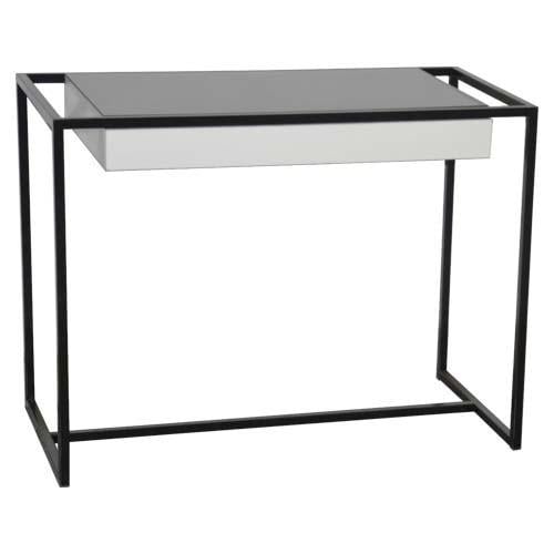 Стол рабочий Kompred OL042 Секретер Черный/Белый