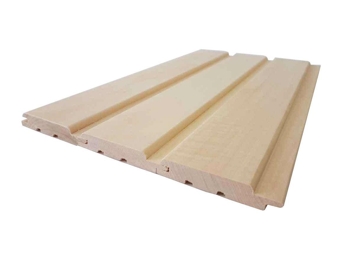 Вагонка дерев'яна УММ хвойних порід зросла 90х15х3000 мм упак./10 шт.