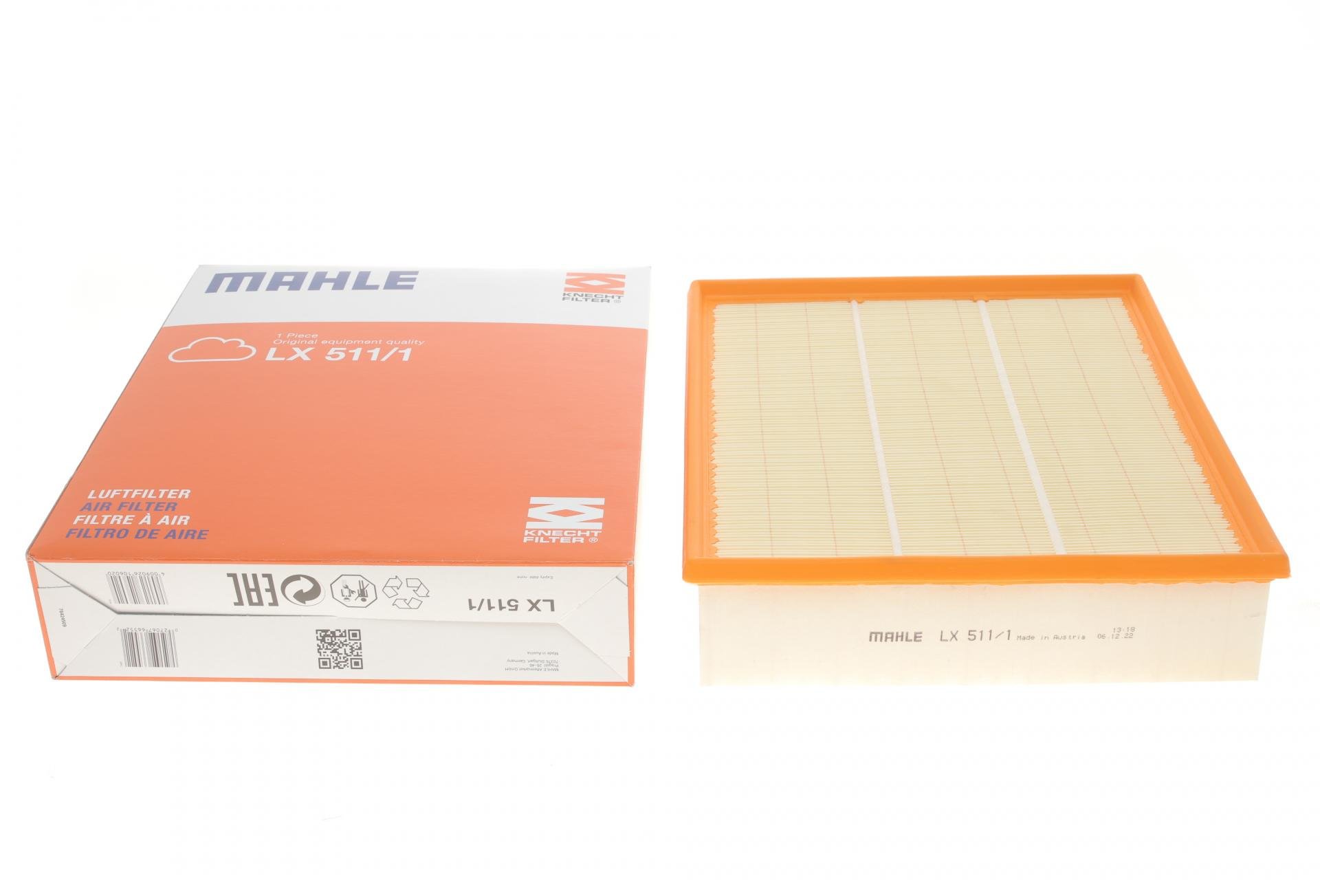 Фильтр воздушный KNECHT для MB Sprinter/VW LT 96-06 (LX 511/1)