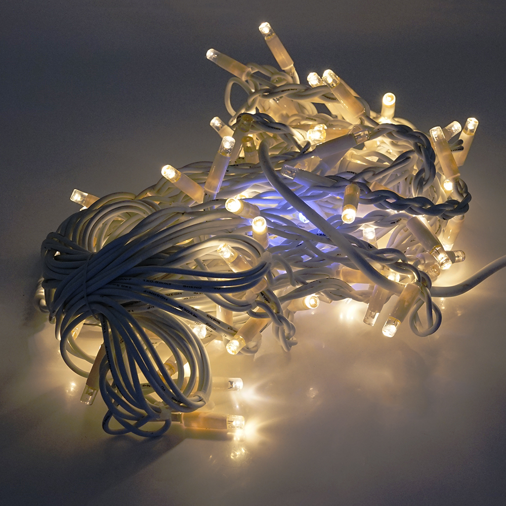 Гирлянда Бахрома 120 LED уличная 5x0,7 м White Hot (25898496)