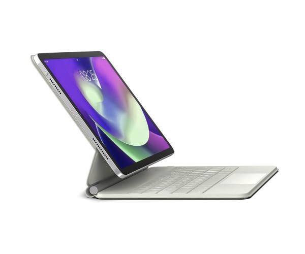 Чохол з Bluetooth-клавіатурою Magic Keyboard для iPad Mini 2024/Mini 2021​ та RGB підсвіткою Білий
