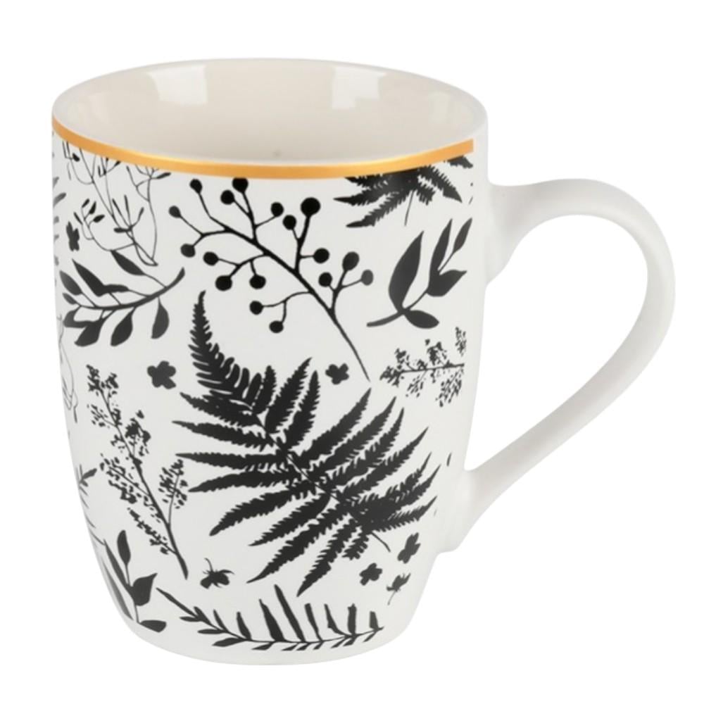 Чашка Noir R40048 8,5х10,5 см 360 мл Белый с черным (33087659)