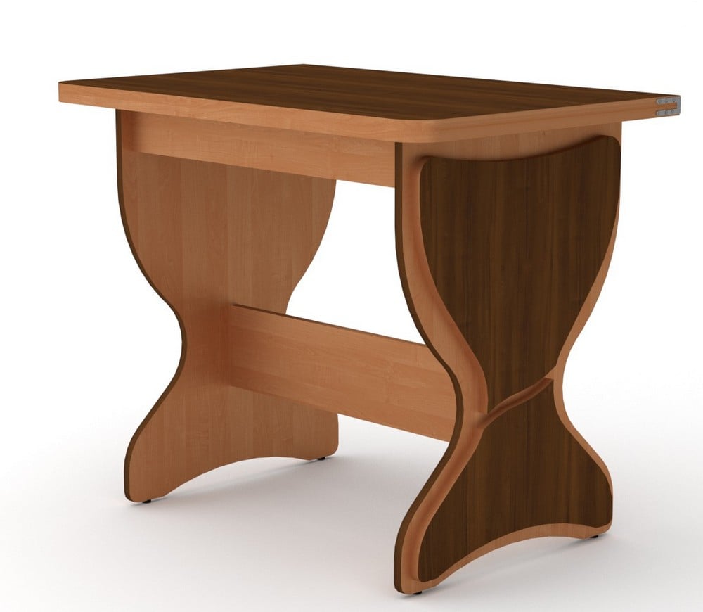 Стіл кухонний розкладний Компаніт КС-4 Горіх екко (60c733f556ed397aa7104886) - фото 1 Стіл кухонний розкладний Компаніт КС-4 Горіх екко (60c733f556ed397aa7104886) - фото 1