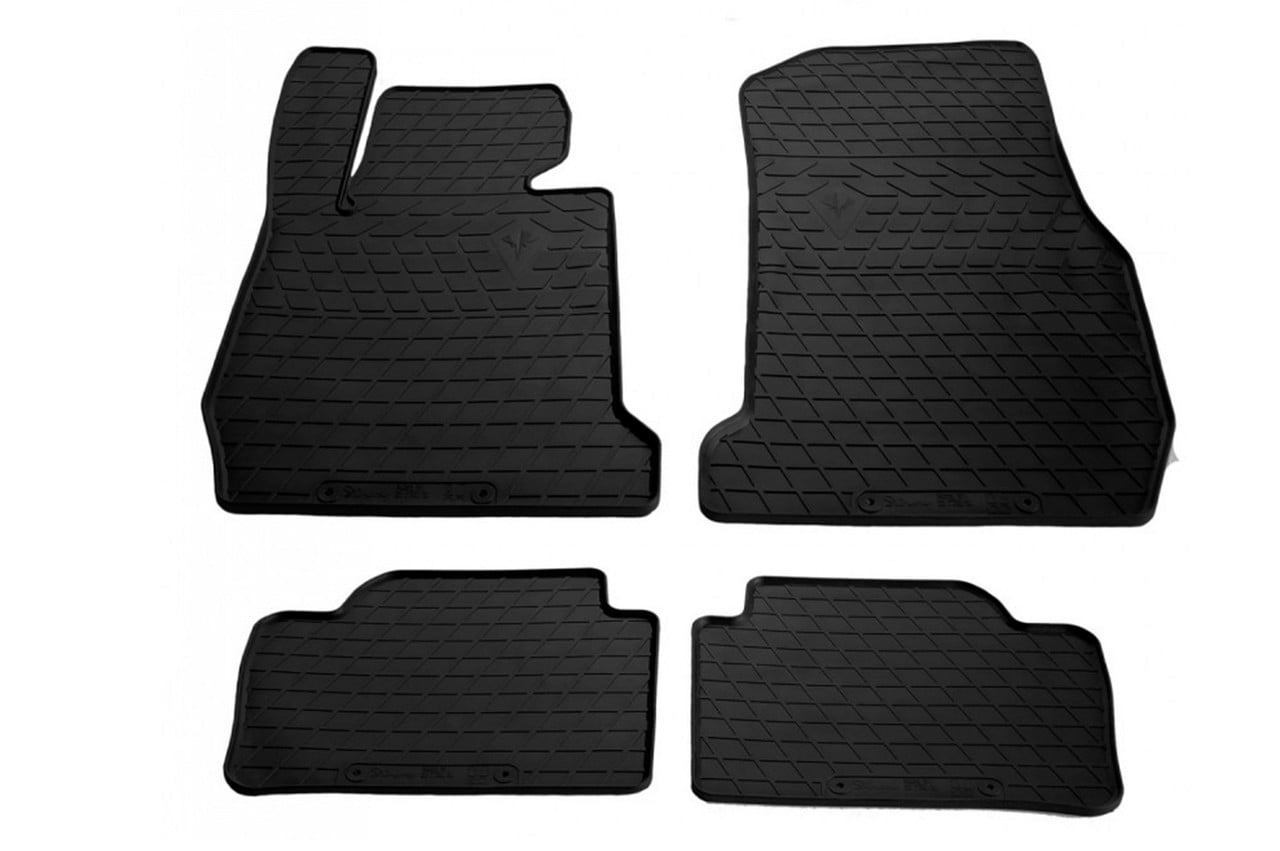Килимки автомобільні Stingray для BMW 3 F30/F35/F80 2011- р. 4 шт. Чорний (1535143225)