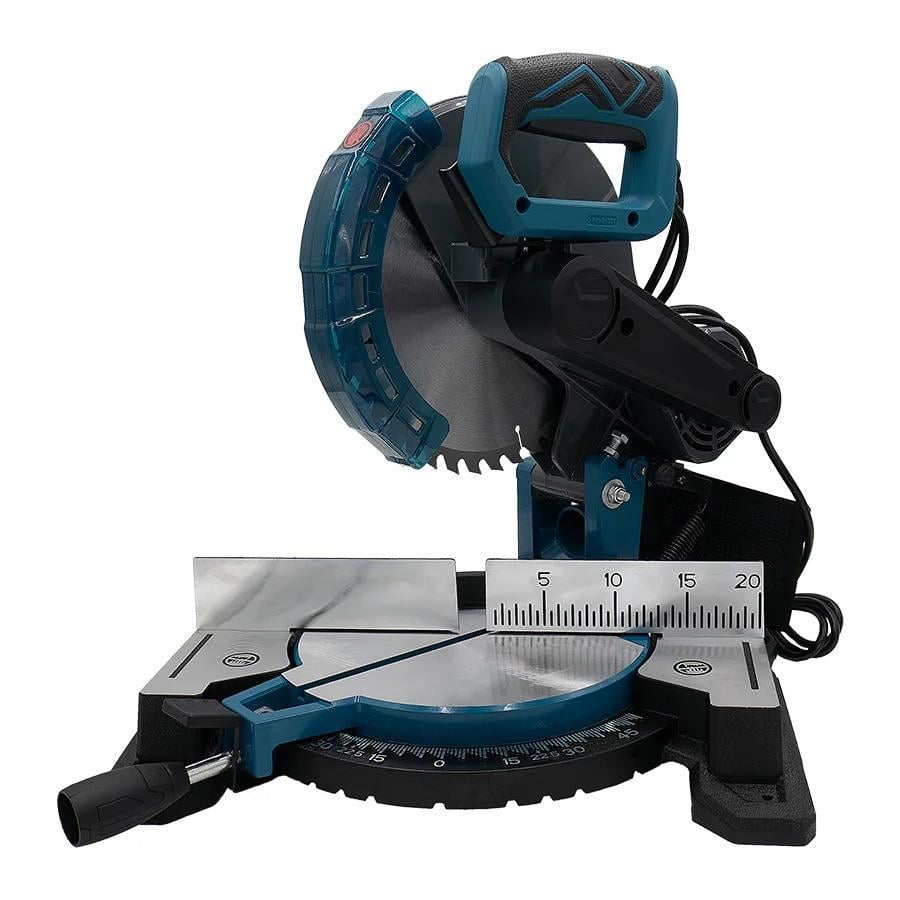 Пила торцювальна PROFI-TEC MS 255 LiteCut мережева з щітковим двигуном Синій (GR-06570) Пила торцювальна PROFI-TEC MS 255 LiteCut мережева з щітковим двигуном Синій (GR-06570)