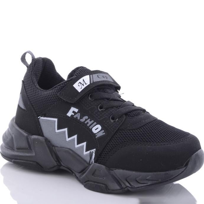 Текстильные кроссовки Mini Cup M015-12 р. 34 Черный