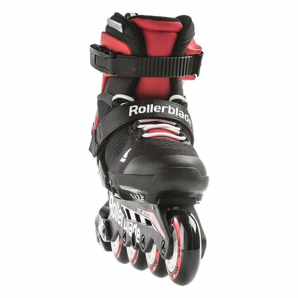 Ролики дитячі Rollerblade Microblade р. 36,5-40,5 Чорний/Червоний - фото 2 Ролики дитячі Rollerblade Microblade р. 36,5-40,5 Чорний/Червоний - фото 2