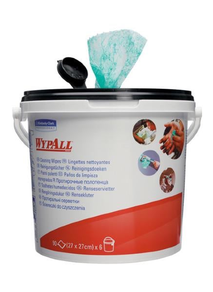 Нетканый материал протирочный Kimberly-Clark WypAll Cleaning Wipes Зеленый (7775)