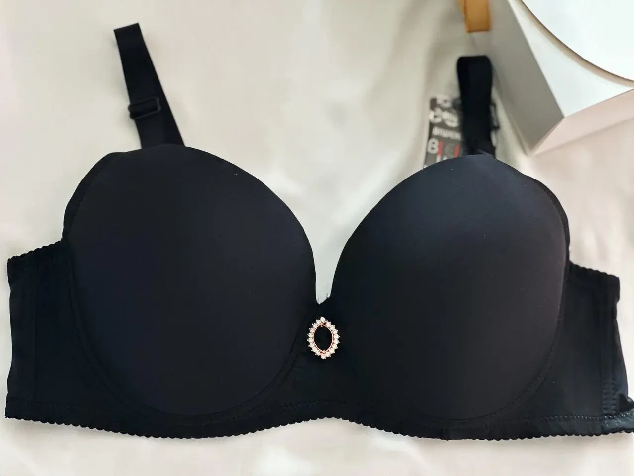 Бюстгальтер Biweier на косточках без Push-Up 100E Черный (87709)