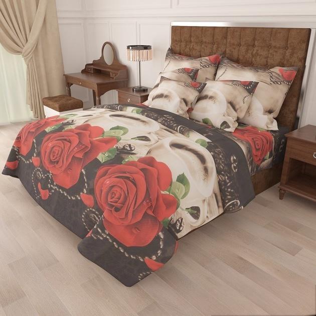 Комплект постельного белья Vital Textile Голд Люкс бязь полуторный 150х220 см (BL1.5-698)