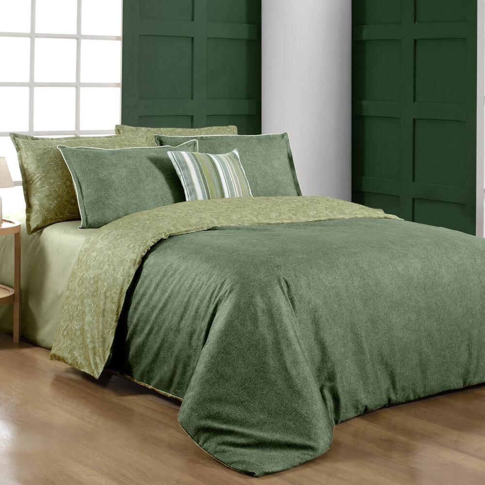 Комплект постельного белья Sarev Berlina yesil сатин digital евро (2000022283205)