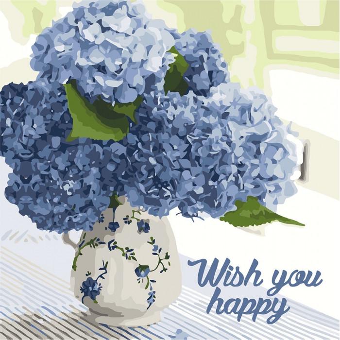 Картина по номерам Ідейка Весеннее настроение 40х40 см (KHO3088)