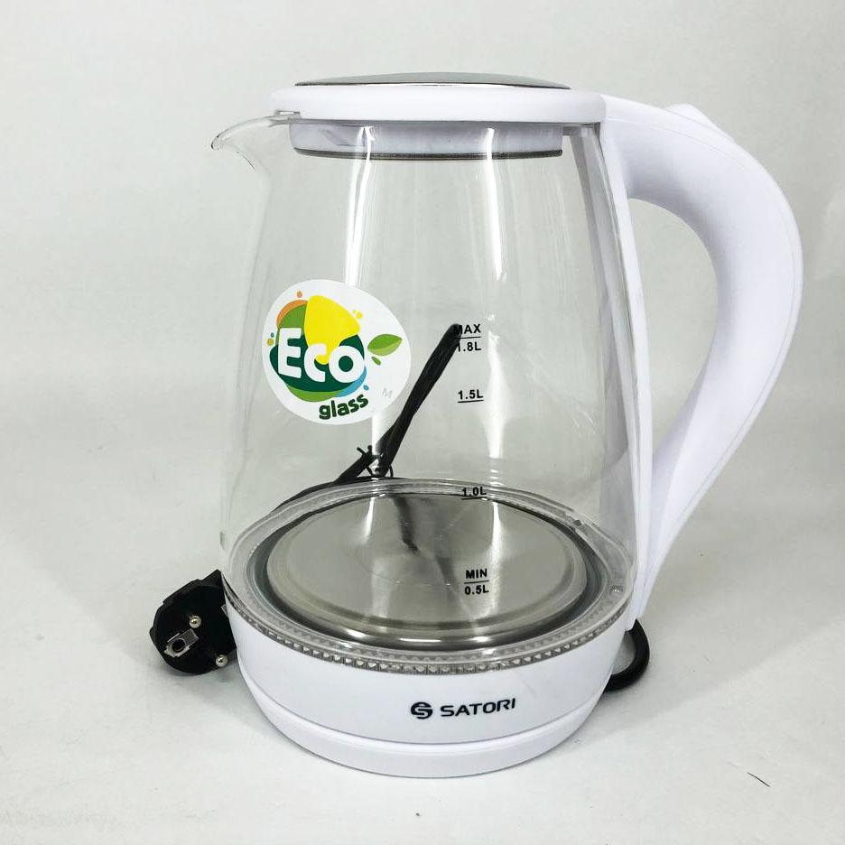 Електрочайник Satori SGK-4105-WT 1500 Вт 1,8 л Білий (254711) Електрочайник Satori SGK-4105-WT 1500 Вт 1,8 л Білий (254711)