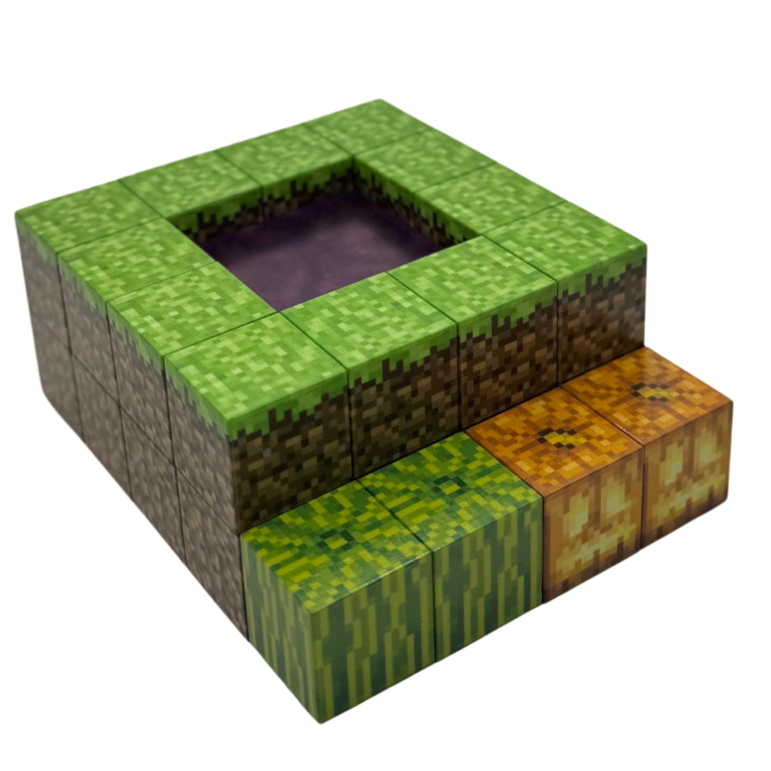 Конструктор магнитный Minecraft 32 кубика (N-081) Конструктор магнитный Minecraft 32 кубика (N-081)