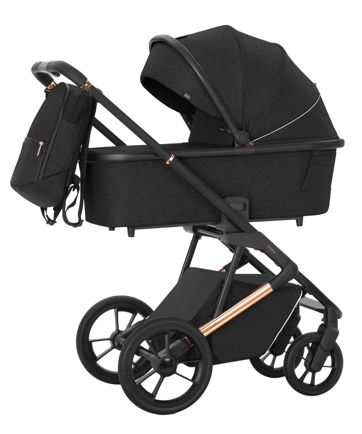 Коляска универсальная Carrello Sigma 2в1 CRL-6509 Raven Black