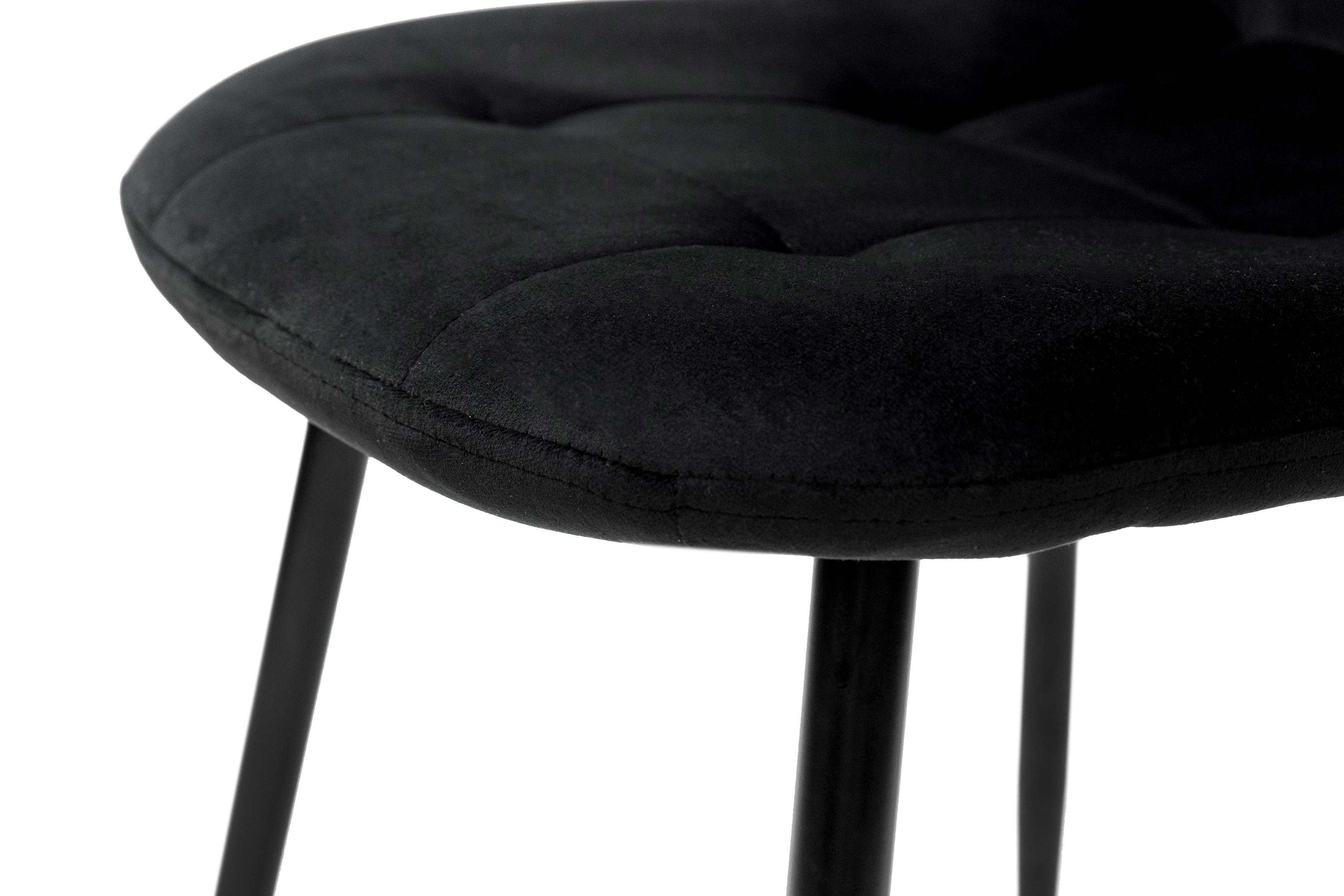 Стілець для кухні та вітальні ГРЕЙС Квест 430х860х490 мм Чорний (GAА0057517) - фото 3 Стілець для кухні та вітальні ГРЕЙС Квест 430х860х490 мм Чорний (GAА0057517) - фото 3