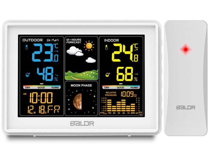 Метеостанція домашня Baldr BD-907 бездротова (390701) - фото 3