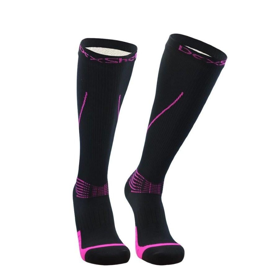 Шкарпетки водонепроникні DexShell Mudder S Black/Pink (DS635PNKS) Шкарпетки водонепроникні DexShell Mudder S Black/Pink (DS635PNKS)