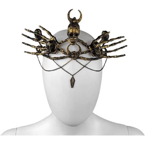 Венок Гуна SETA Decor 22-343BLK-GL