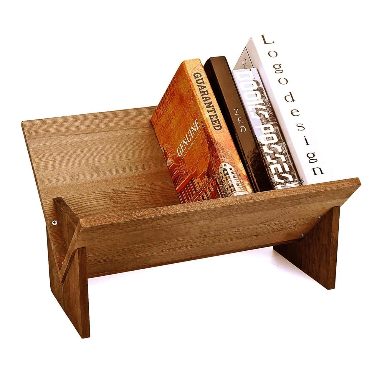 Полка книжная настольная из дерева Фалидей Сиена (КПА-011105)