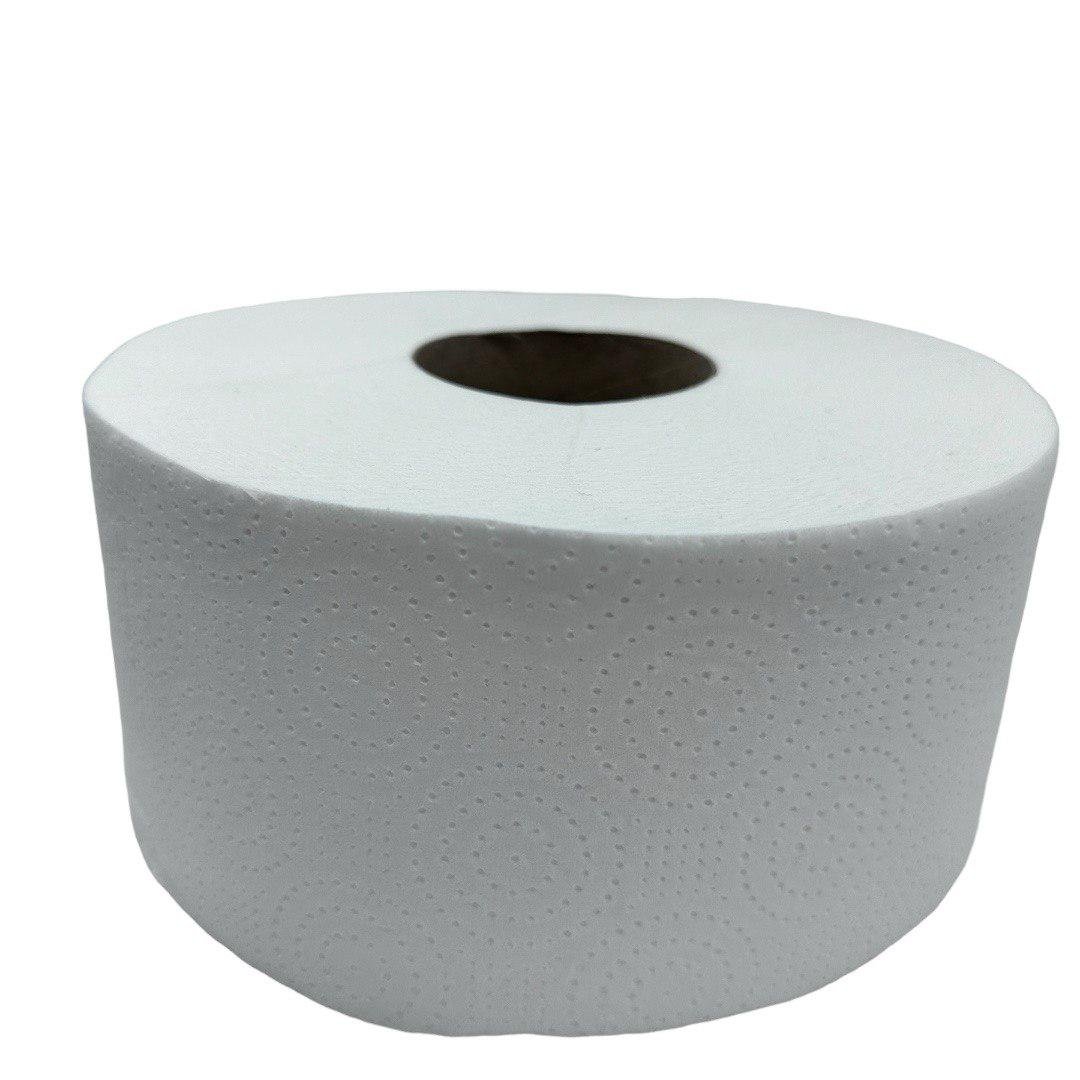 Туалетная бумага ДЖАМБО 2-слойная целлюлоза 12 шт. Белый (ТПБ-90)