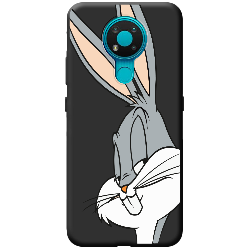 Чехол Boxface Nokia 3.4 Lucky Rabbit Черный силикон (41292-bk81-43219)