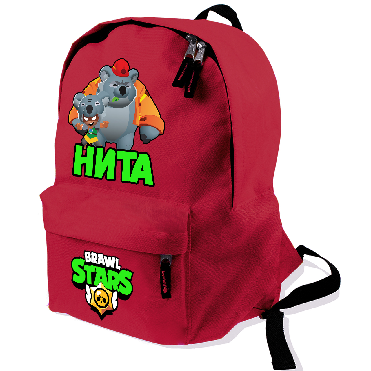 Рюкзак детский Nita Brawl Stars Красный (9263-1017-RD)
