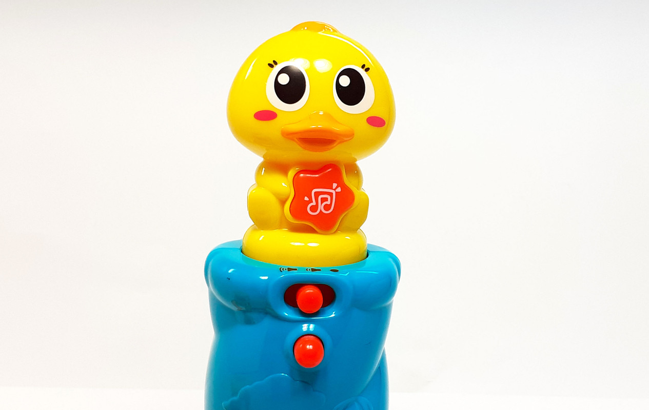 Интерактивная музыкальная игрушка Hola Toys пирамидка Утенок разноцветная - фото 6 Интерактивная музыкальная игрушка Hola Toys пирамидка Утенок разноцветная - фото 6