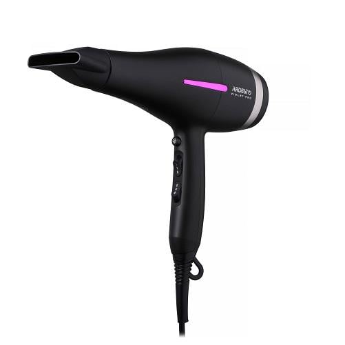 Фен с диффузором Ardesto Violet PRO 1850-2200Вт 2 скорости 3 температурных режима Черный (589657)