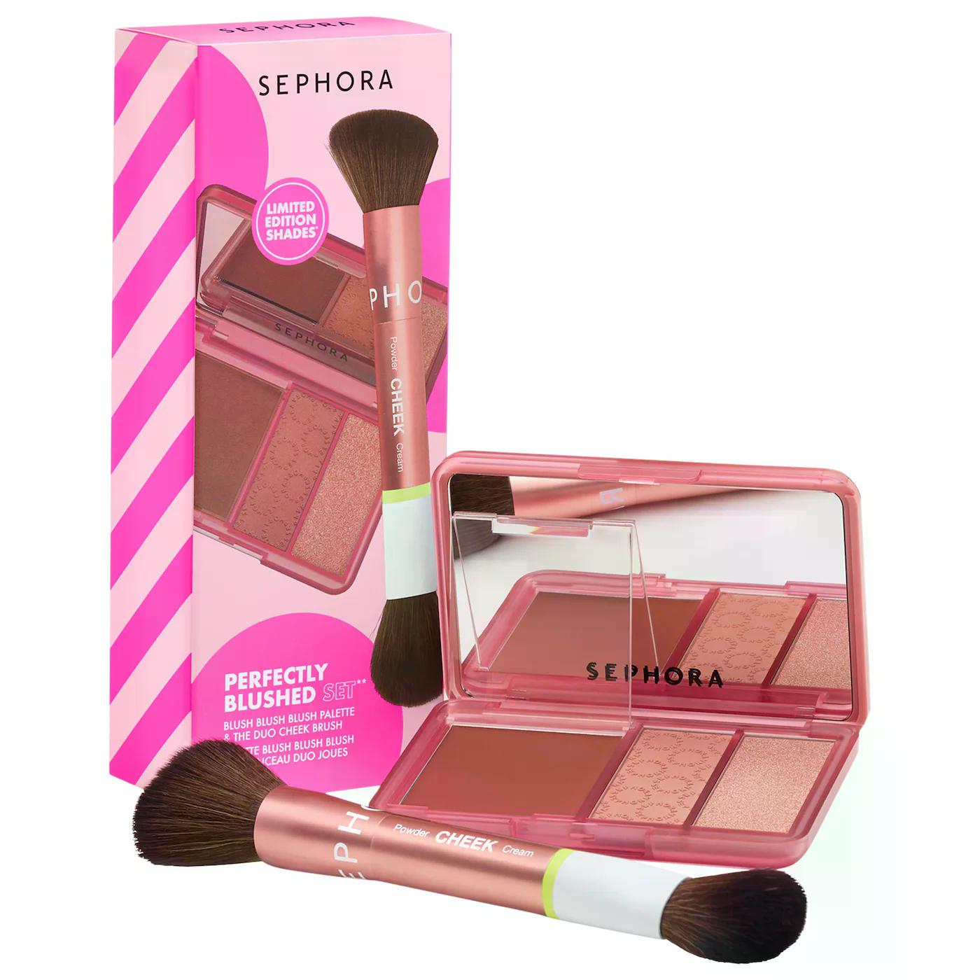 Набор палетки румян и кисти для макияжа Perfectly Blushed Sephora Collection (567764971) Набор палетки румян и кисти для макияжа Perfectly Blushed Sephora Collection (567764971)