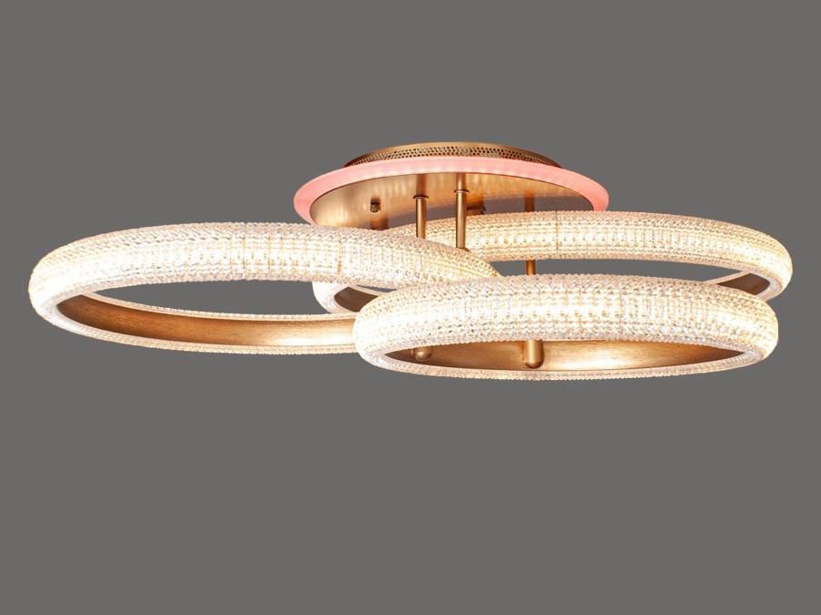 Люстра потолочная Octav с диммером и LED подсветкой 115 Вт