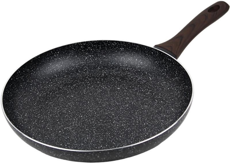 Сковорода индукционная Kamille Gregers Ø30 см с антипригарным покрытием Black