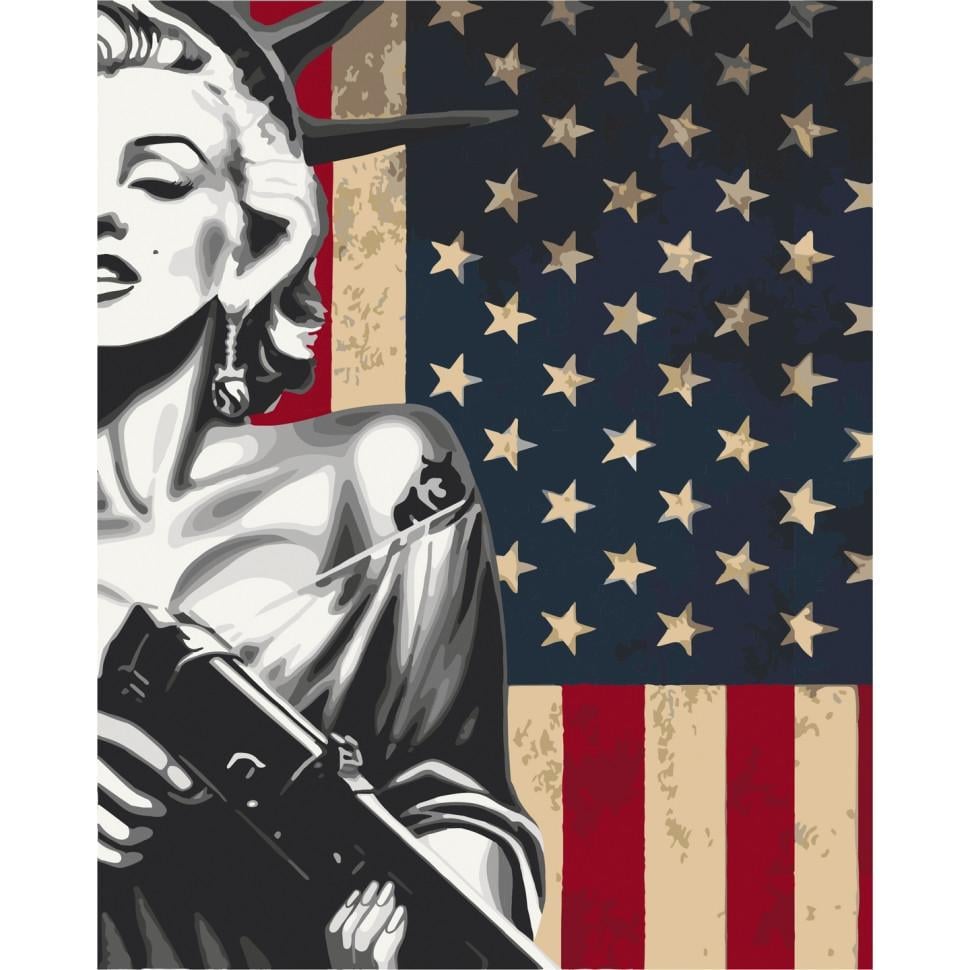 Картина по номерам Art Craft Американская Монро 40x50 см (10318-AC)