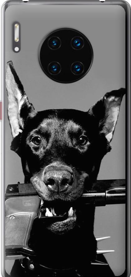 Чехол на Huawei Mate 30 Pro Доберман (2745u-1796-42517)
