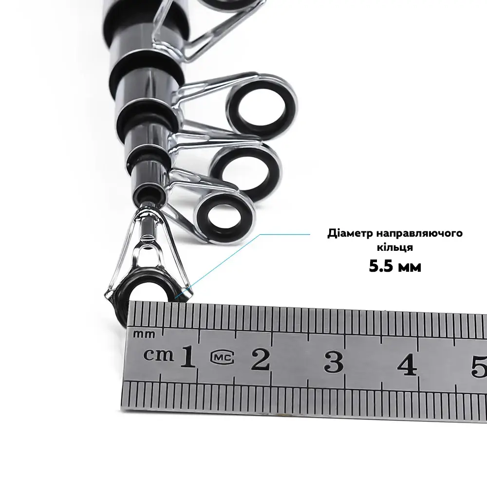 Набір для риболовлі PROBEROS з приманкою/гачками/сумкою/котушкою/вудкою 2,4 м - фото 6