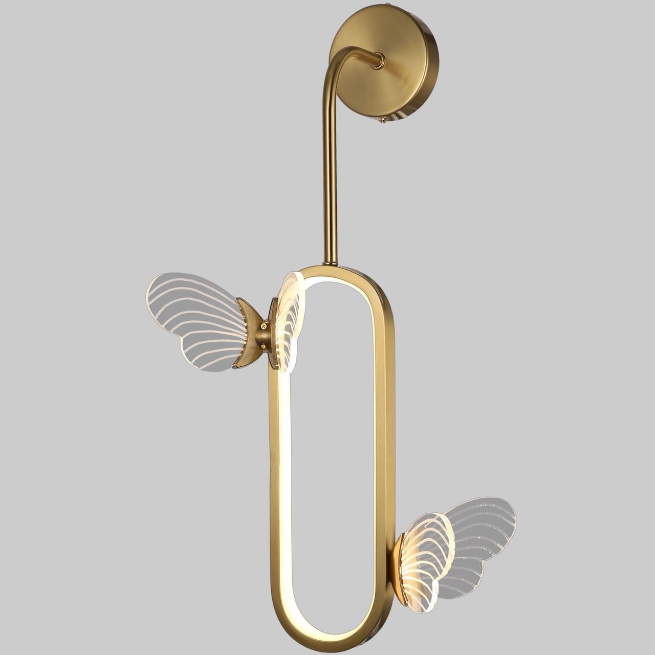 Світильник світлодіодний Butterfly Бронзовий (918-VP108 BRZ) Світильник світлодіодний Butterfly Бронзовий (918-VP108 BRZ)