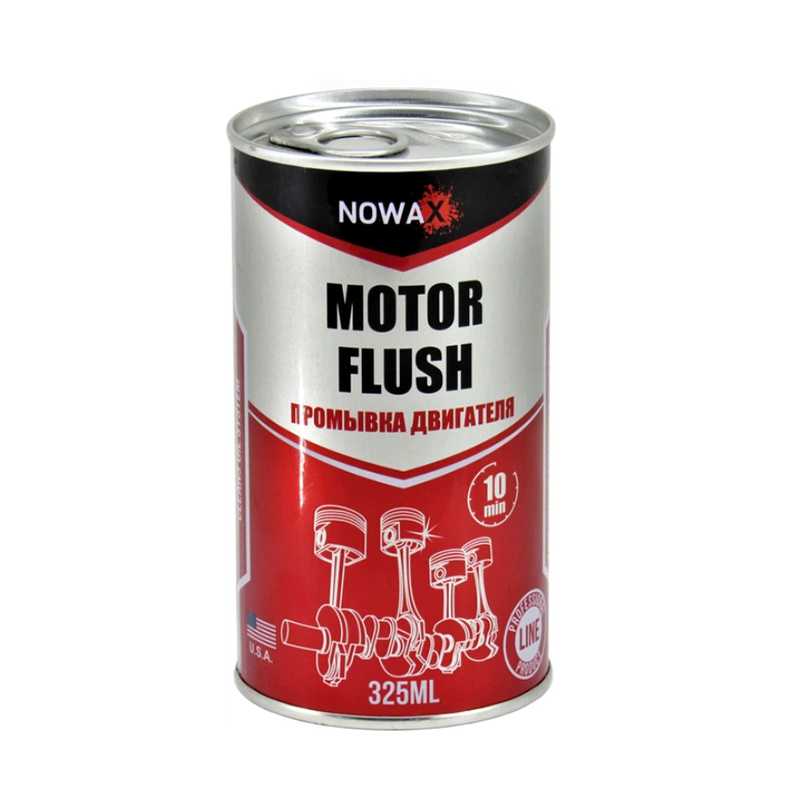 Промывка двигателя Nowax Motor Flush 10мин, 325мл