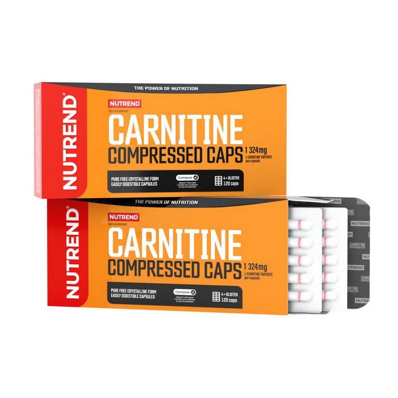 Карнитин Nutrend Carnitine Compressed Caps 120 капс.