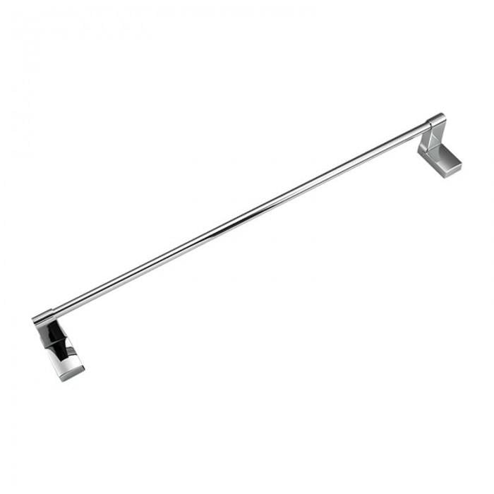 Рушникотримач Frap F1801 з 2 накладками 600 мм Білий/Хром Рушникотримач Frap F1801 з 2 накладками 600 мм Білий/Хром