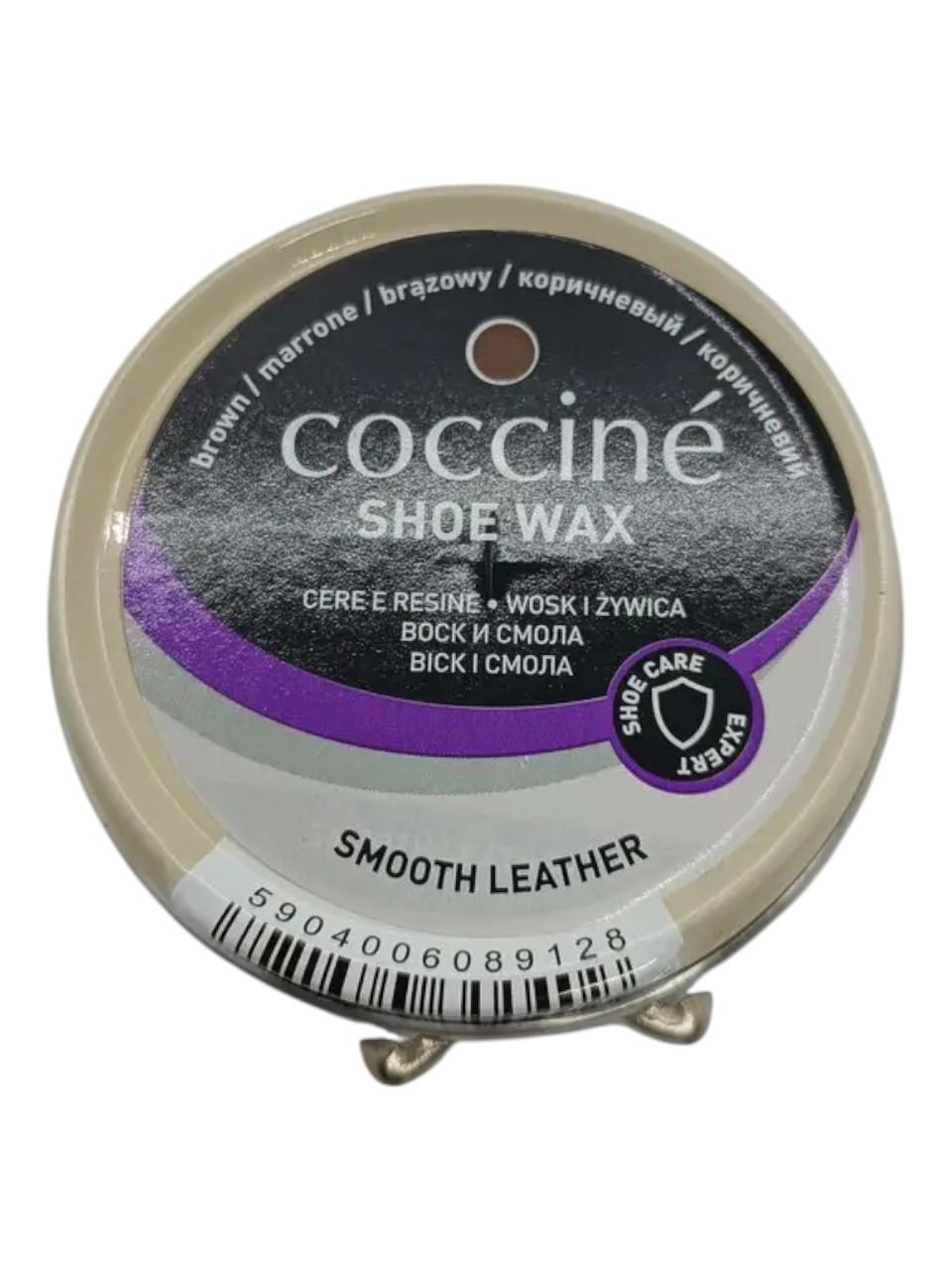 Віск та смола COCCINE SHOE WAX BROWN 40 гр