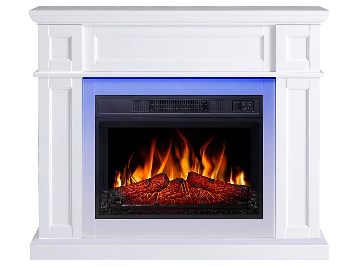 Електрокамін ArtiFlame Linz AF23S багатофункціональний з LED підсвічуванням Білий (30996199)