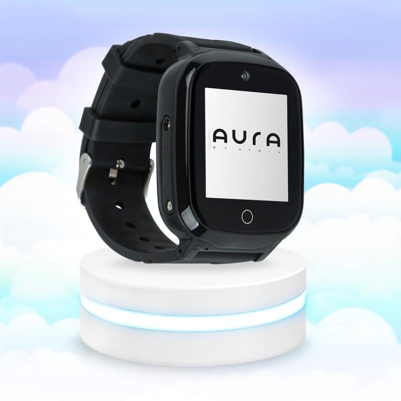 Смарт-часы детские AURA A200 Tracker/Wi-fi Black - фото 3