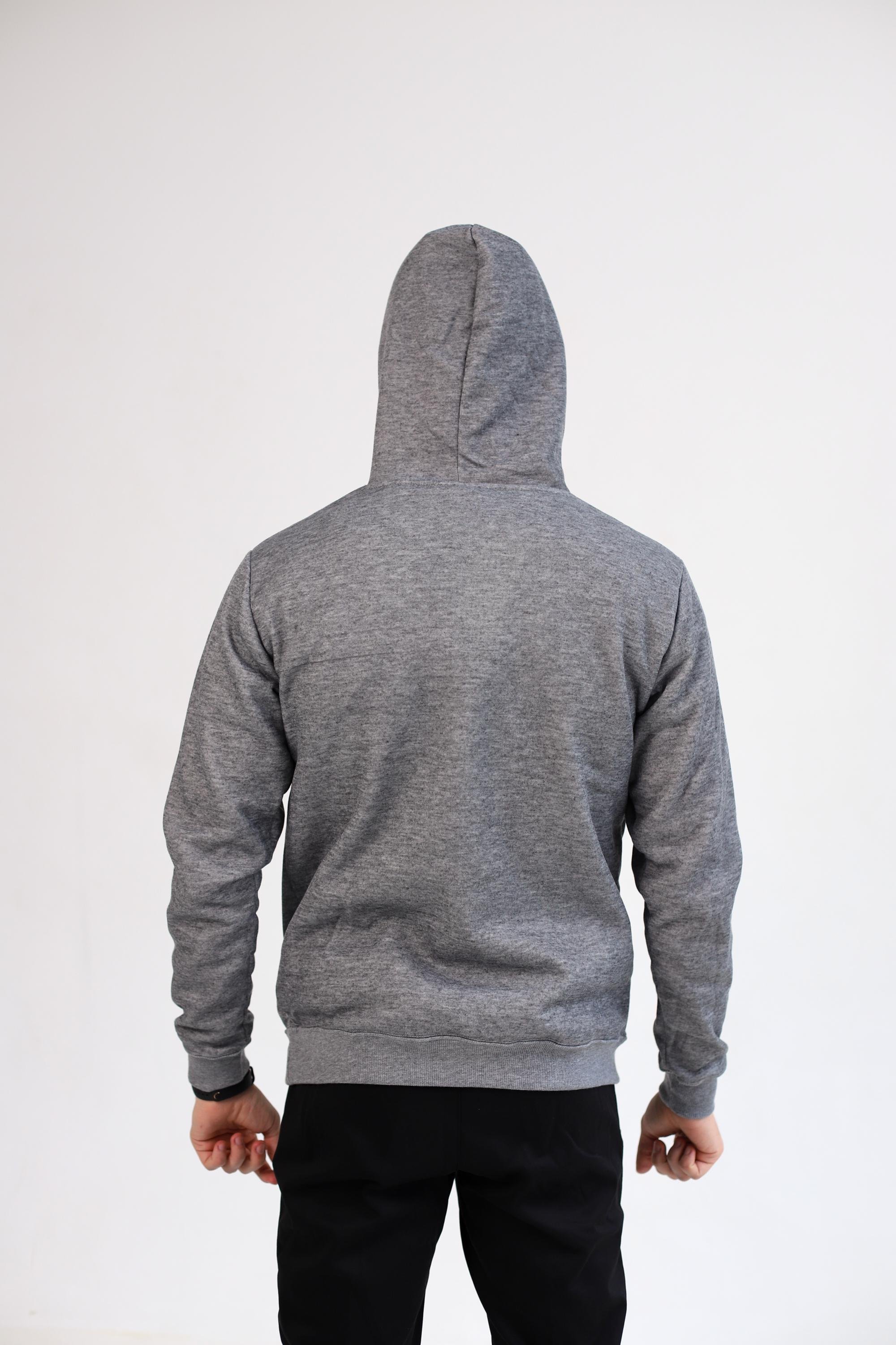 Реглан Joma 500493.280 Gamma Hoodie L Melange Grey (8424309913533) - фото 4