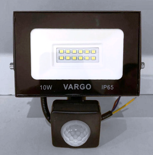 LED прожектор c датчиком движения VARGO 10W 220V 6500K