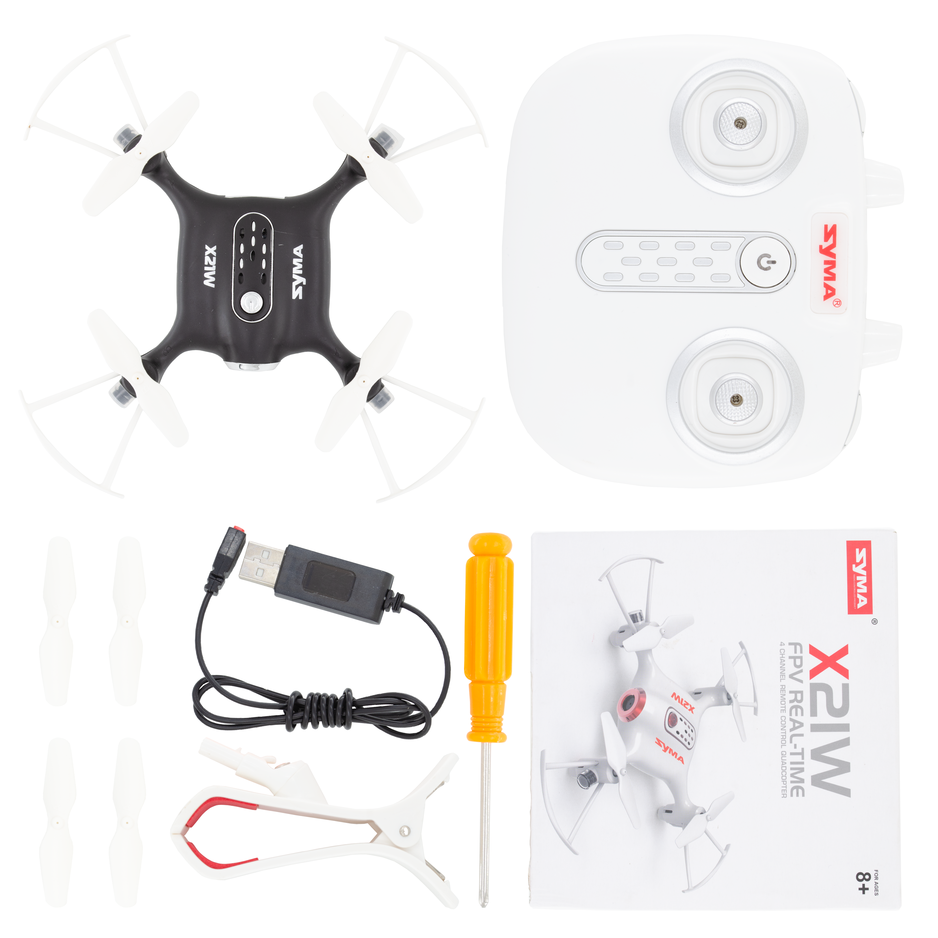 Квадрокоптер Syma X21 міні з камерою (X21W-BL) - фото 4