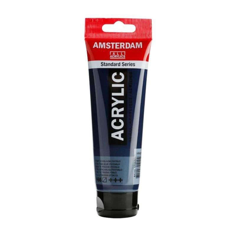 Акриловая краска Amsterdam Royal Talens 120 мл 566 Берлинская лазурь (Az1-8712079211035)