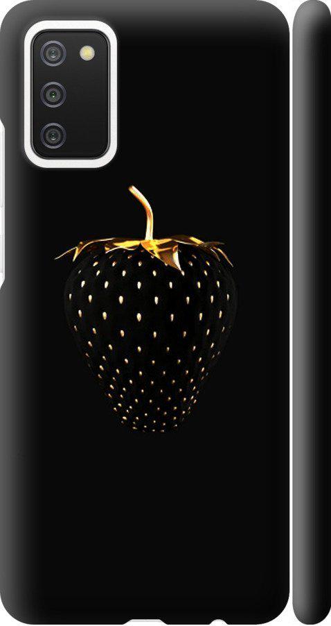 Чехол на Samsung Galaxy A02s A025F Черная клубника (3585m-2203-42517) Чехол на Samsung Galaxy A02s A025F Черная клубника (3585m-2203-42517)