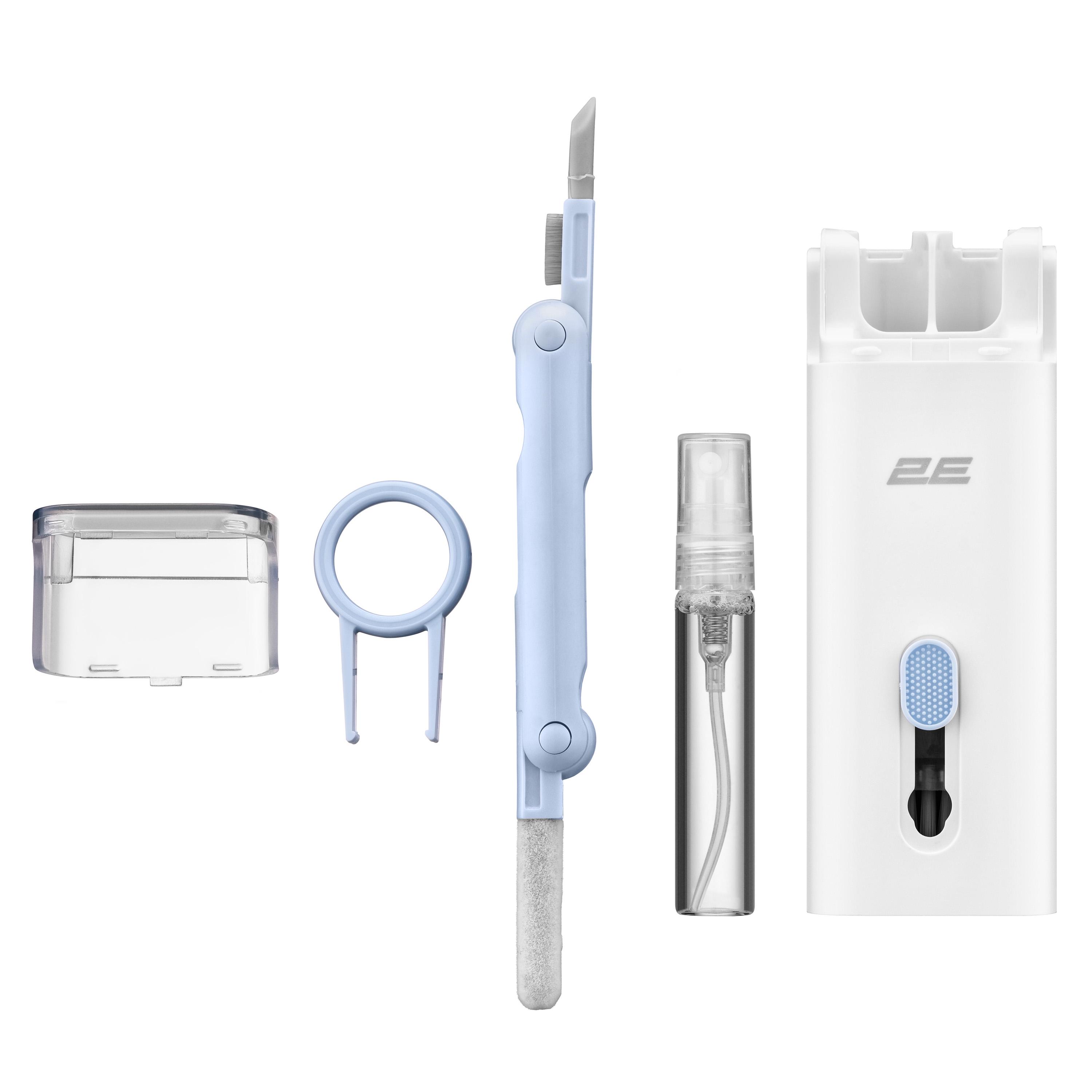 Набір для чистки техніки 2E 7в1 Біло-блакитний (2E-SK7IN1) - фото 2 Набір для чистки техніки 2E 7в1 Біло-блакитний (2E-SK7IN1) - фото 2