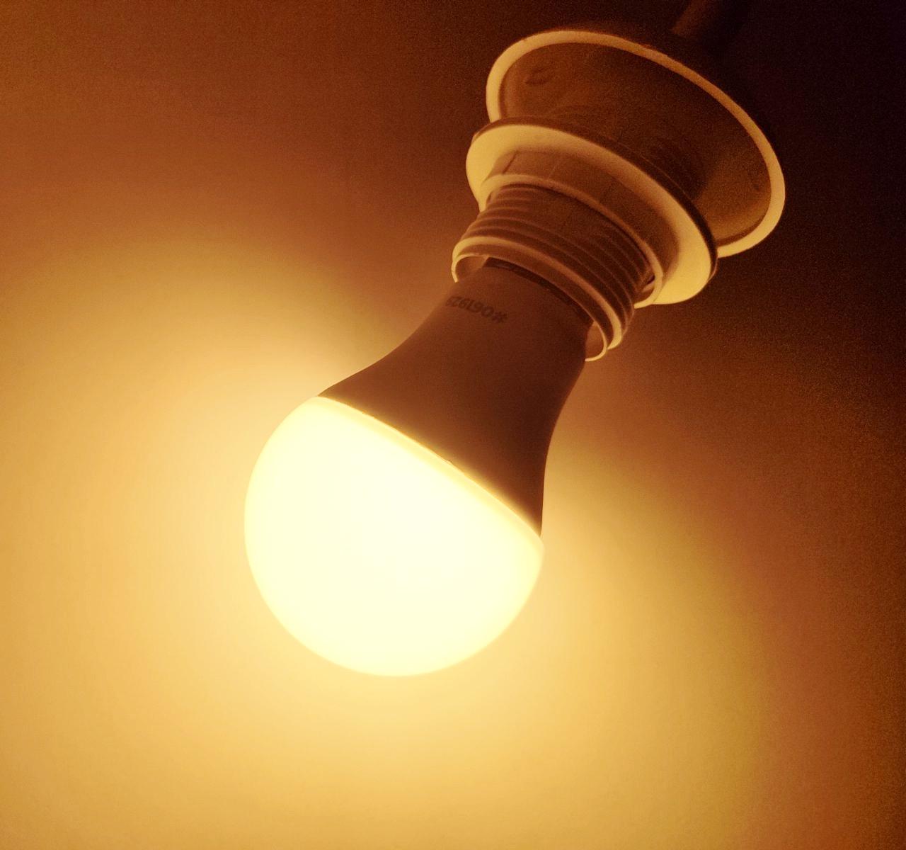 Підвісний світильник Лофт з LED-лампою провід 1 м E27 220В 10W Білий (26161269) - фото 3